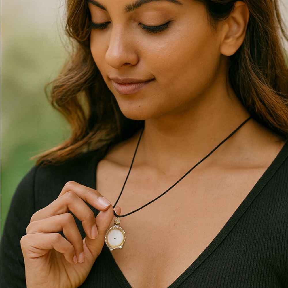 Crystal Cave' Agate Geode Necklace